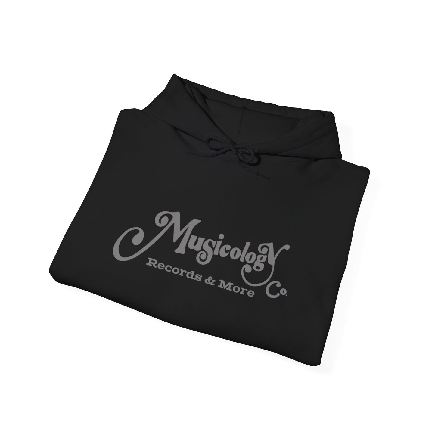Musicology Records Hooded Sweatshirt - Cozy Unisex Sweatshirt for Music Lovers
