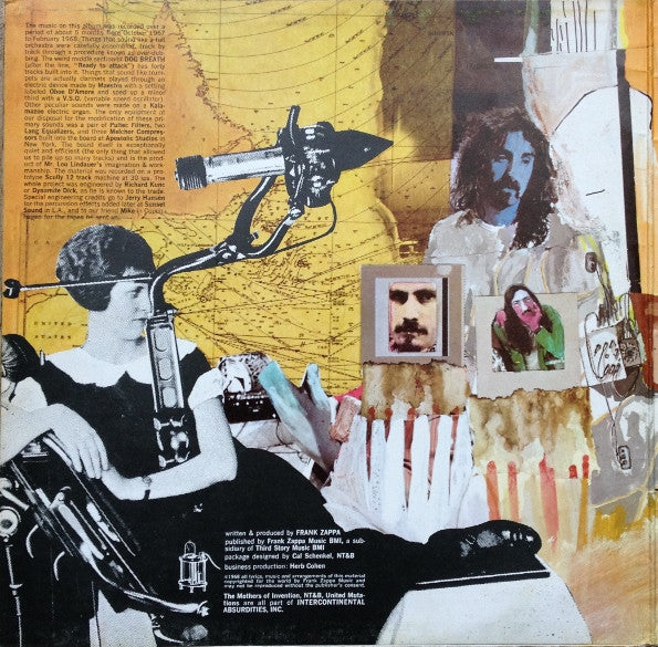 The Mothers Of Invention* : Uncle Meat (2xLP, Album)