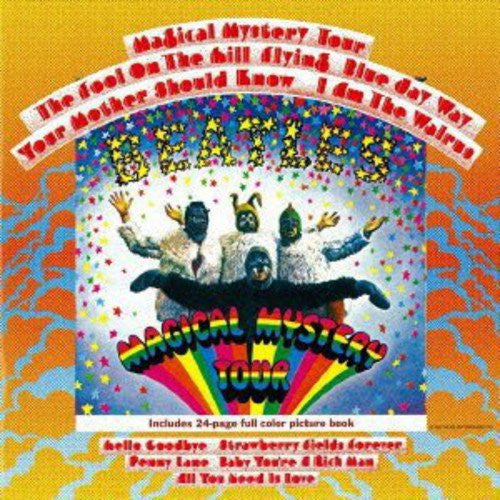 the album cover for The Beatles - Magical Mystery Tour