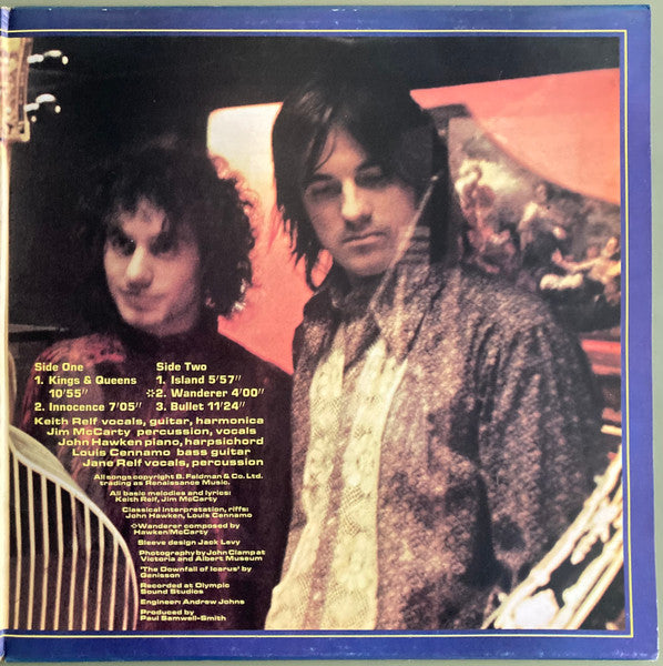 Renaissance (4) : Renaissance (LP, Album, Gat)