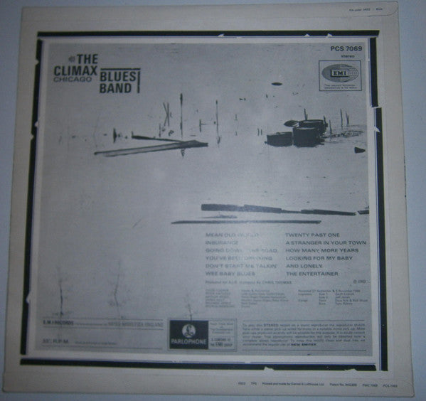 The Climax Chicago Blues Band* : The Climax Chicago Blues Band (LP, Album)
