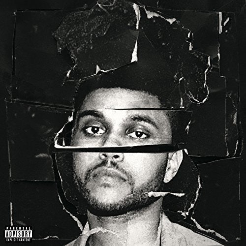 the album cover for The Weeknd - Beauty Behind the Madness