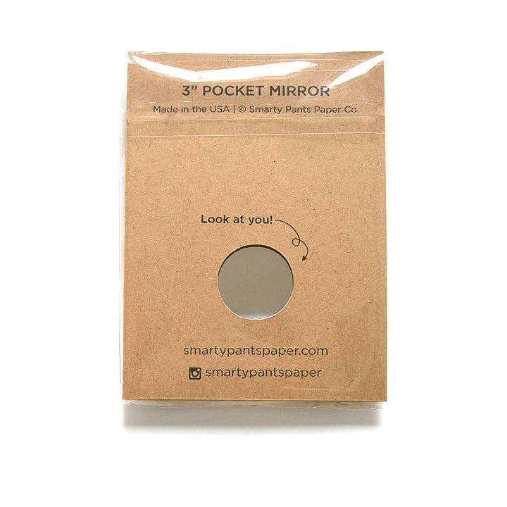 Magic 8 ball pocket mirror