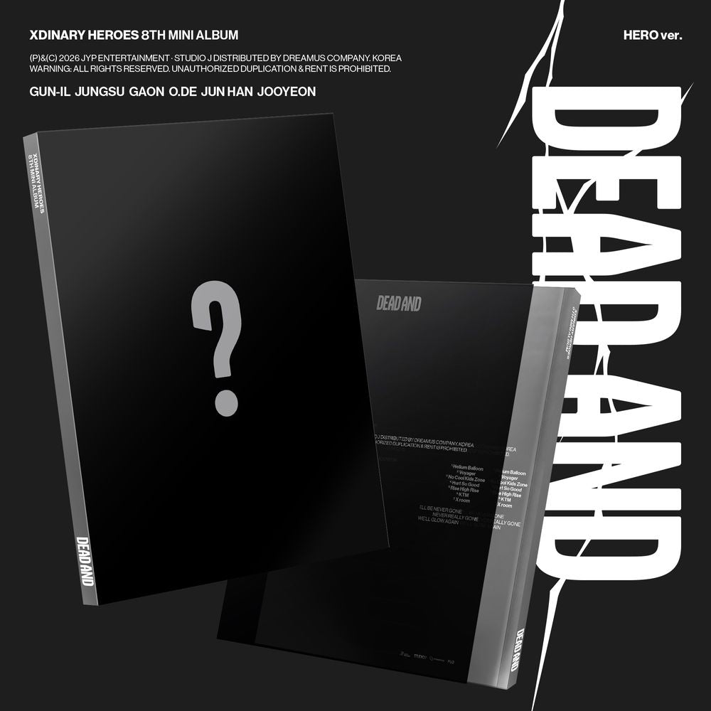 Xdinary Heroes - DEAD AND [HERO ver.] – Musicology Co