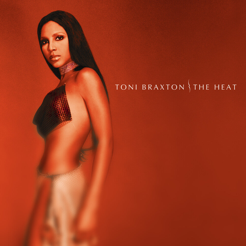 the album cover for Toni Braxton - The Heat