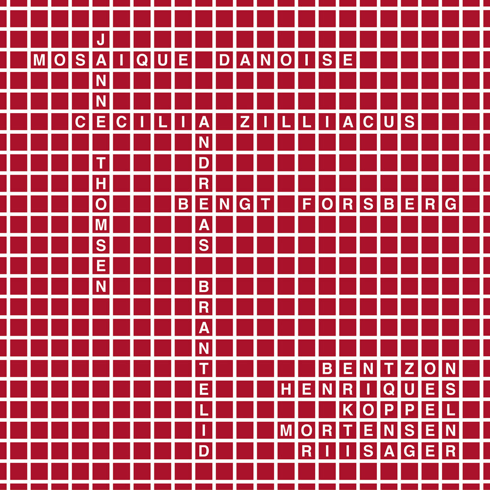 the album cover for Janne Thomsen - Mosaique Danoise: Works By Bentzon Henriques