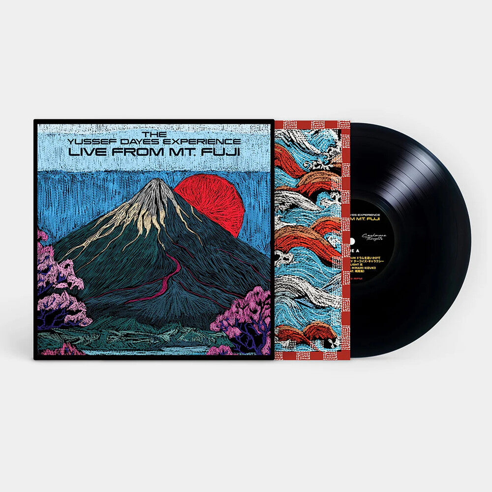 the album cover for Yussef Dayes Experience - Live From Mt Fuji