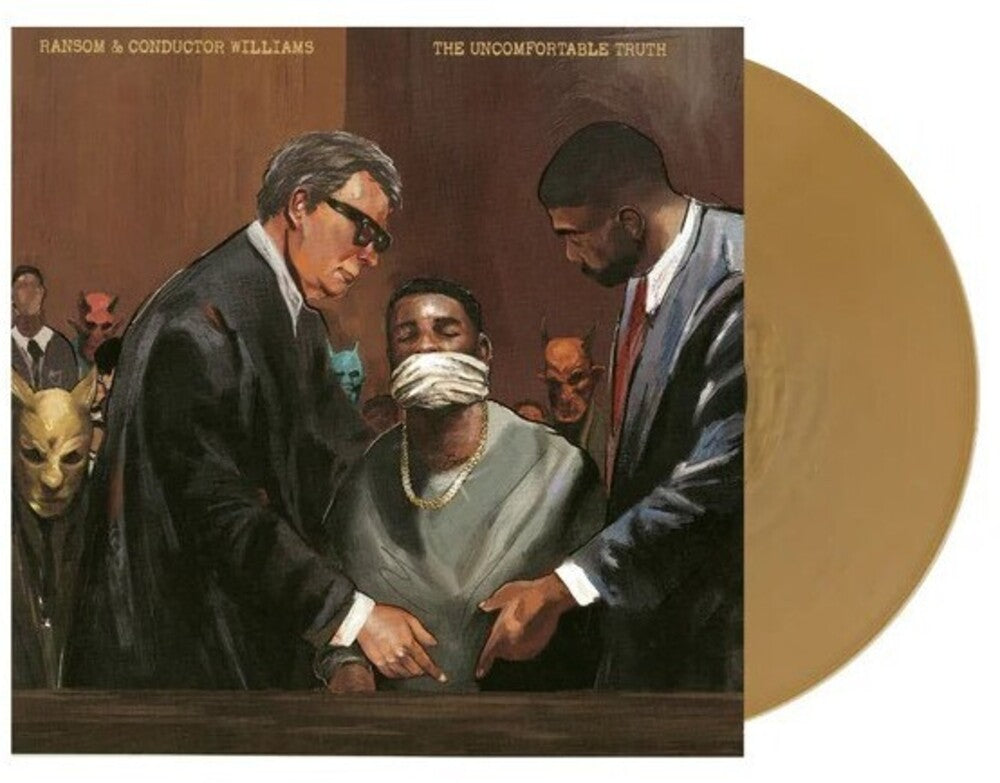 the album cover for Ransom / Conductor Williams - The Uncomfortable Truth