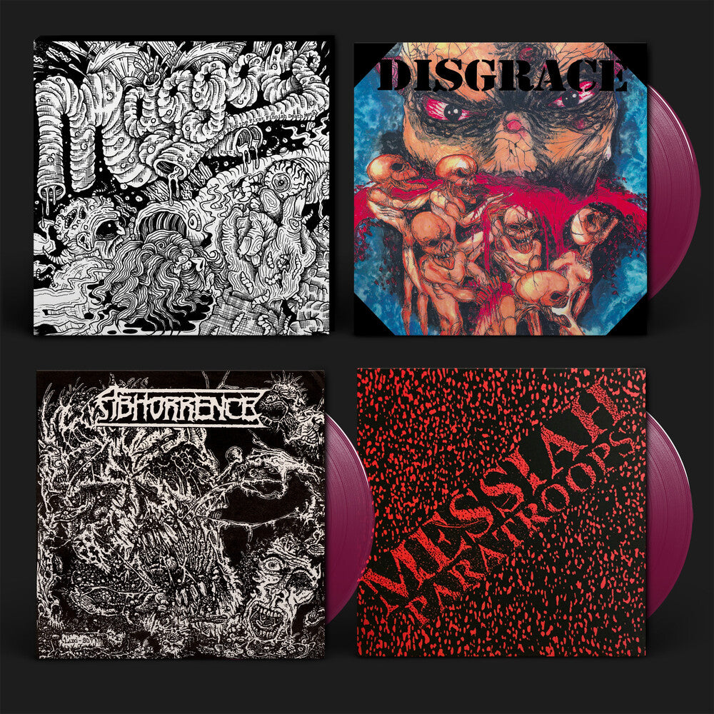 the album cover for Abhorrence - Maggots: Original Artyfacts From The First Finnish