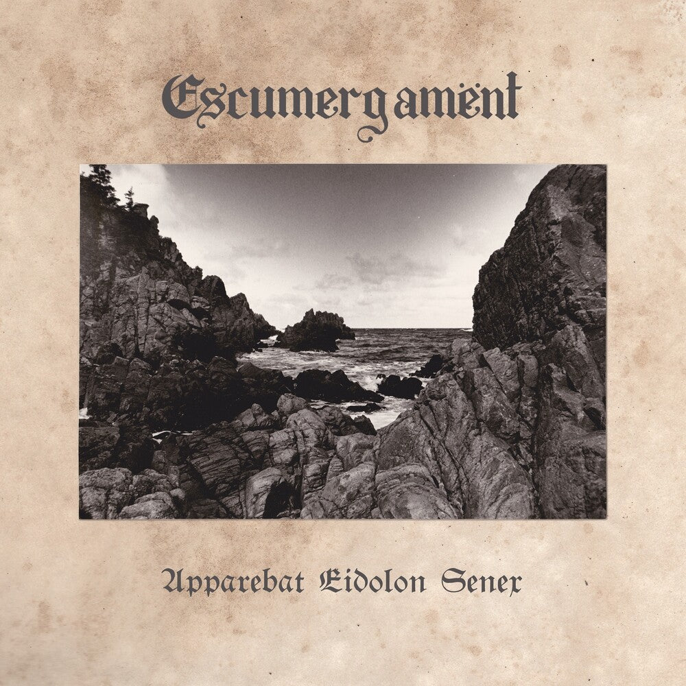 the album cover for Escumergament - Apparebat Eidolon Senex