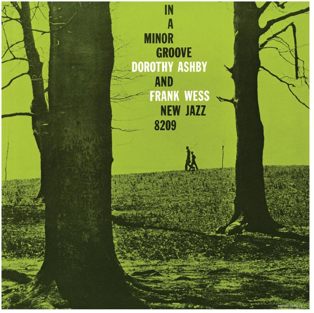 the album cover for Dorothy Ashby / Wess,Frank - In A Minor Groove - Clear With Red/Green/Purple