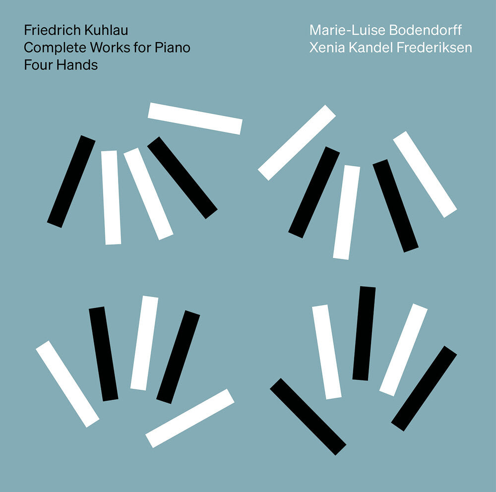 the album cover for Xenia Frederiksen Kandel - Complete Works For Pno Four Hands