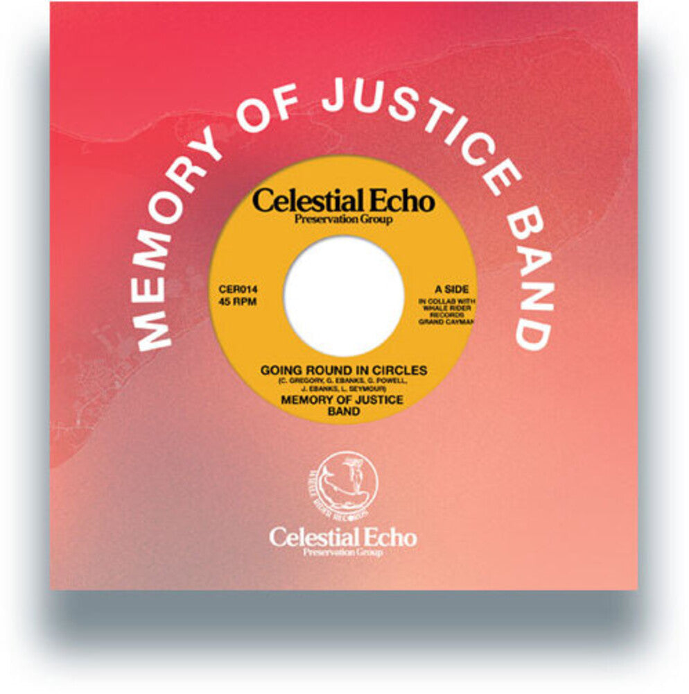 the album cover for Memory Of Justice Band - Going Round In Circles