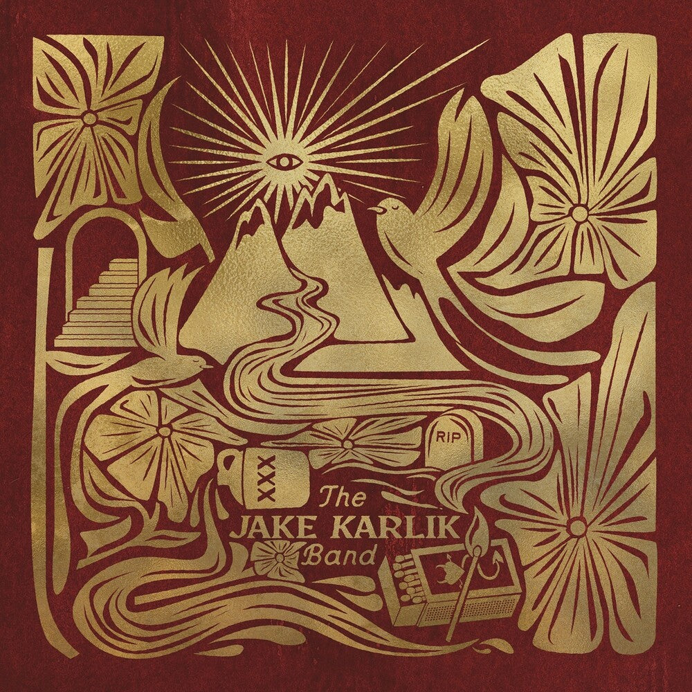 the album cover for Jake Karlik Band - Jake Karlik Band