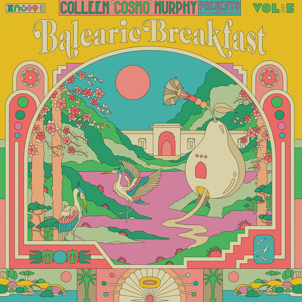 the album cover for Colleen Cosmo Murphy Presents Balearic Breakfast 5 - Colleen Cosmo Murphy Presents Balearic Breakfast 5