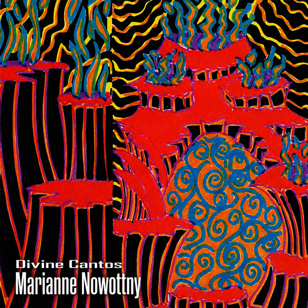 the album cover for Marianne Nowottny - Divine Cantos