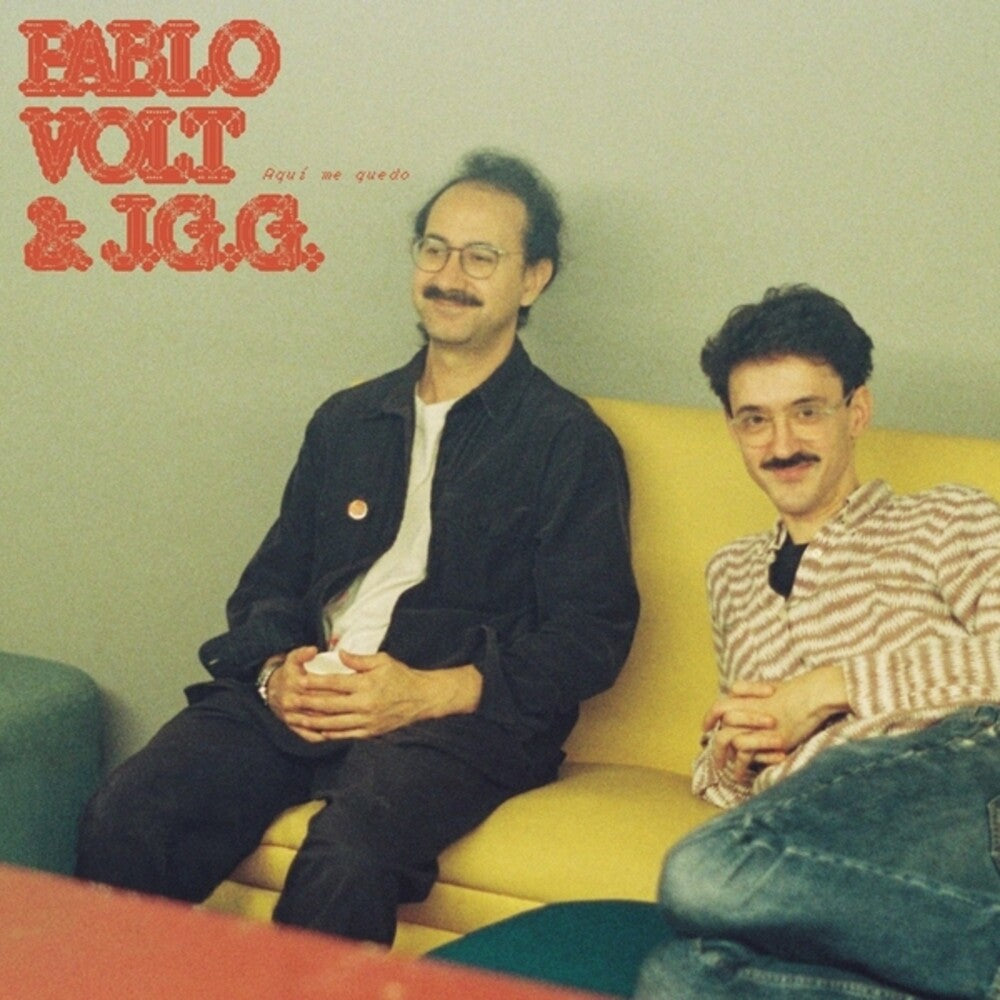 the album cover for Pablo Volt / Jgg - Aqui Me Quedo