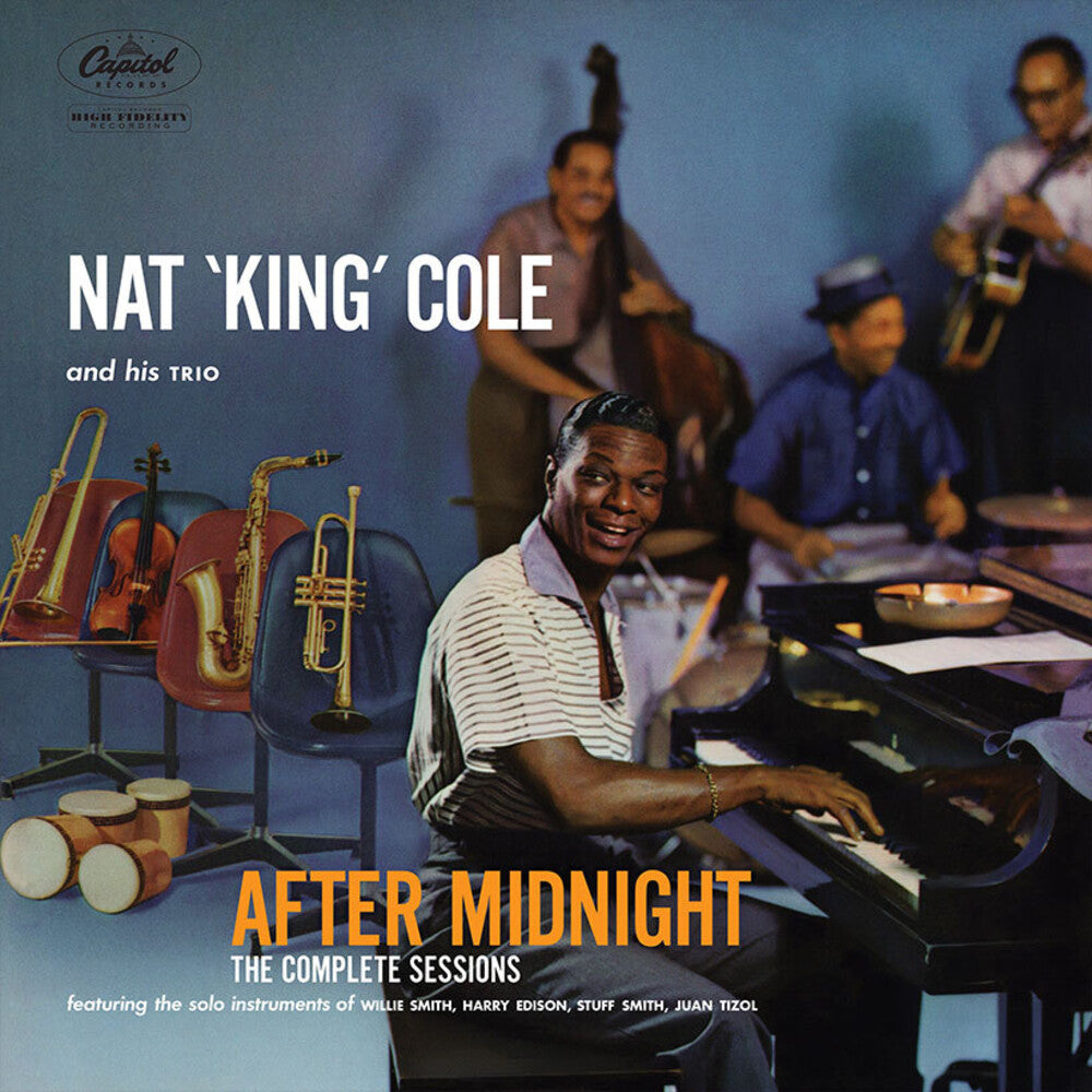 the album cover for Nat Cole King - After Midnight: The Complete Sessions (Blue Note)