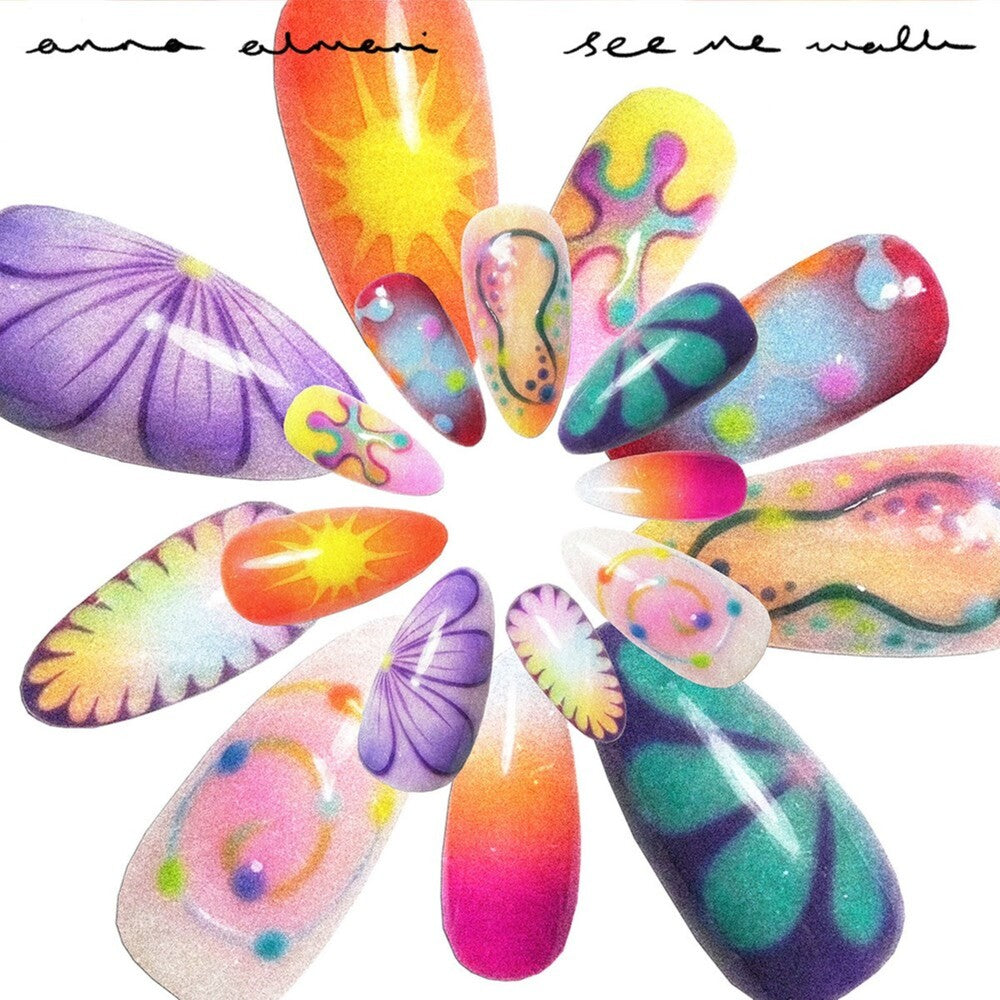 the album cover for Anna Almani - See Me Walk