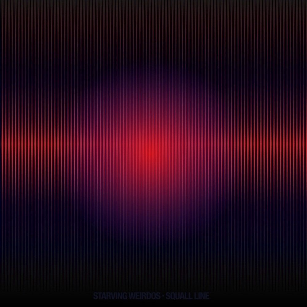 the album cover for Starving Weirdos - Squall Line