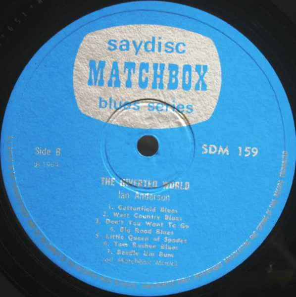 Mike Cooper, Ian Anderson* : The Inverted World (The Country Blues Of Mike Cooper Ian Anderson) (LP, Album)