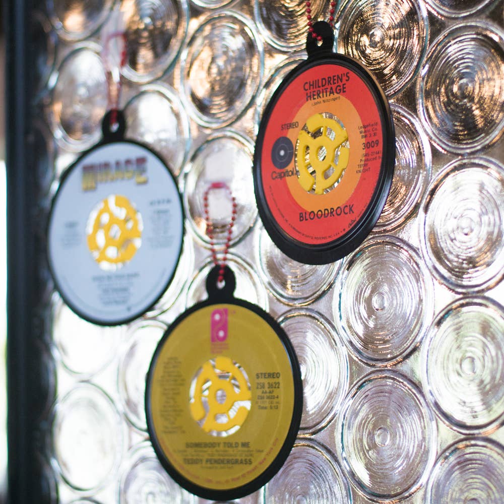 45RPM Vinyl Record Ornaments