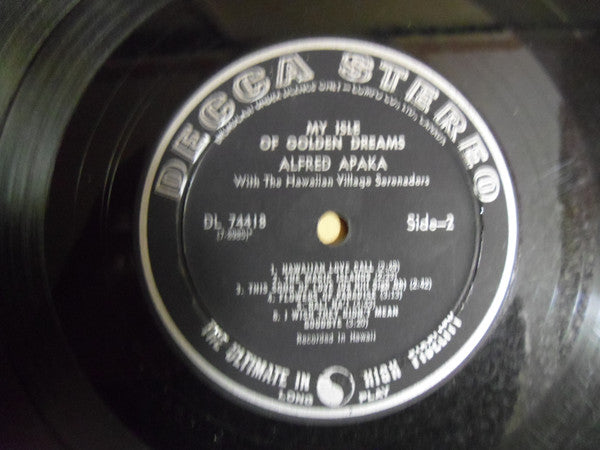Alfred Apaka : My Isle Of Golden Dreams (LP, Album)