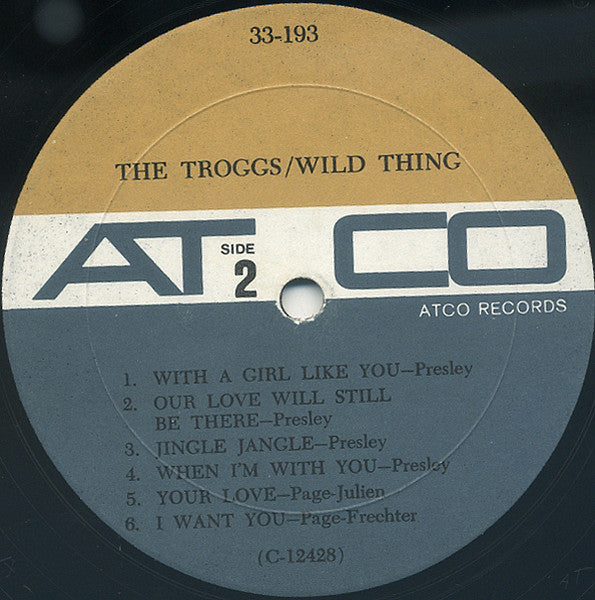 The Troggs : Wild Thing (LP, Album, Mono)