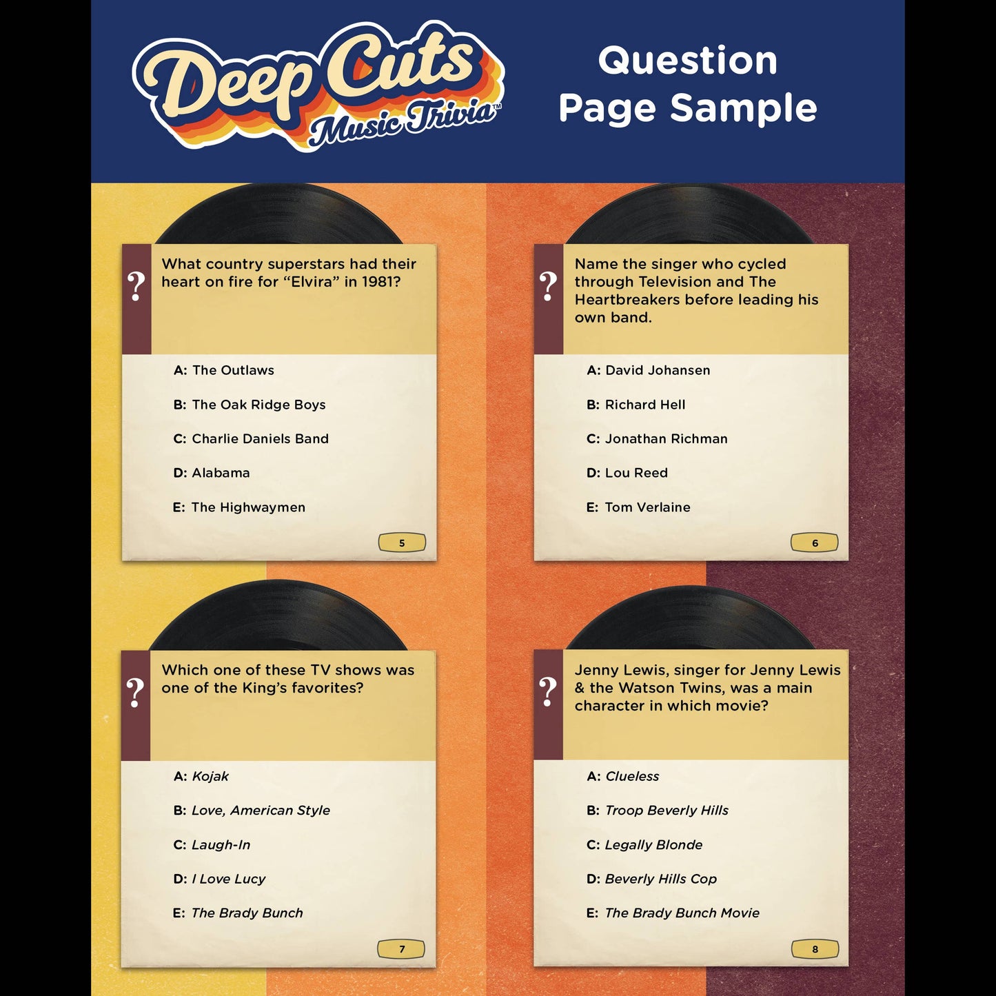 Deep Cuts Book of Music Trivia