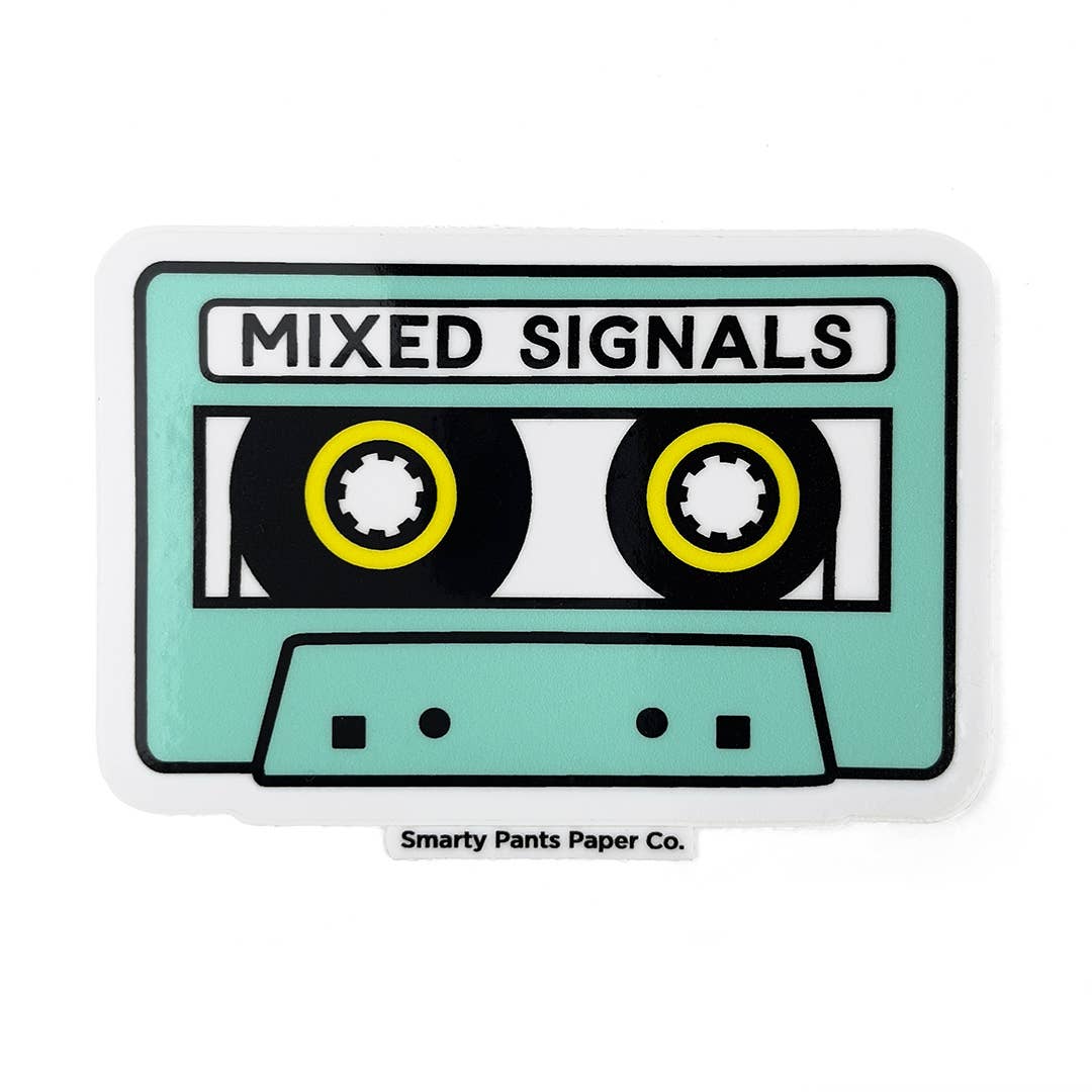 Mixed Signals Sticker: Loose without packaging
