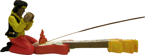 Incense Burner - Hendrix, Jimi - Flaming Guitar Statuary