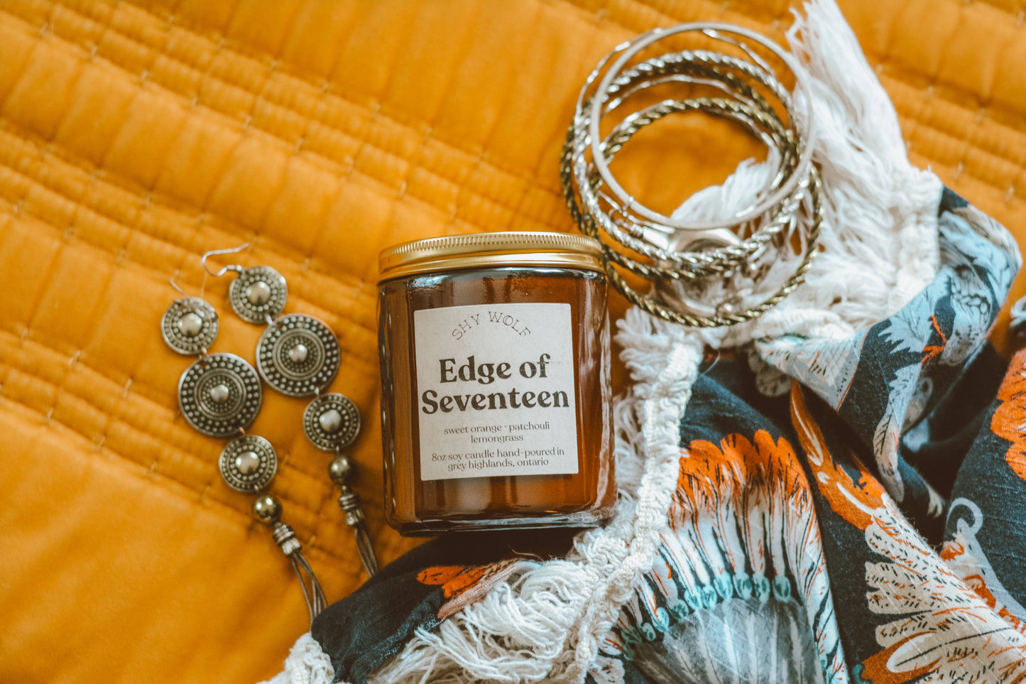 Edge of Seventeen - Rock n Roll Soy Candle - Stevie Nicks