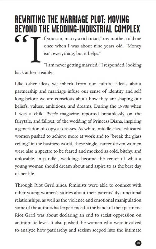 Riot Woman: Using Feminist Values to Destroy the Patriarchy