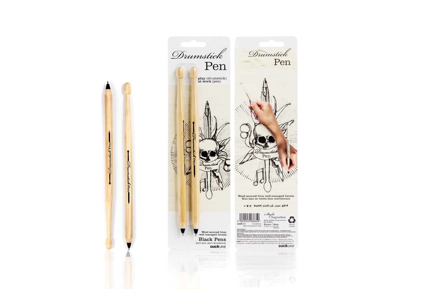 Drumstick Pens: Black