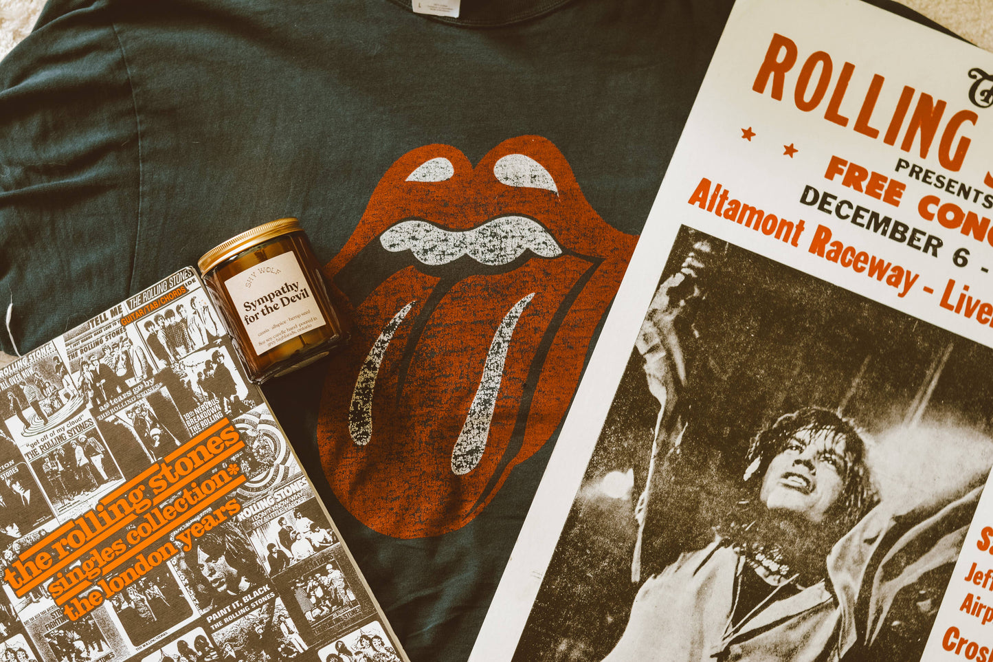 Sympathy for the Devil - Rolling Stones Classic Rock Decor