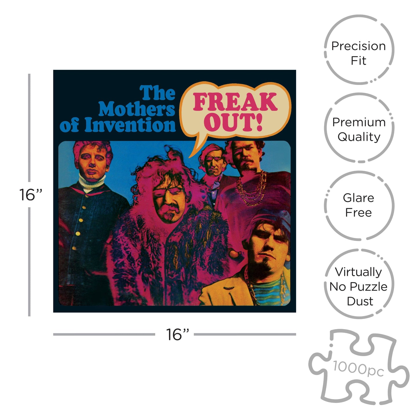 Frank Zappa Freak Out! (1000 Piece Jigsaw Puzzle)