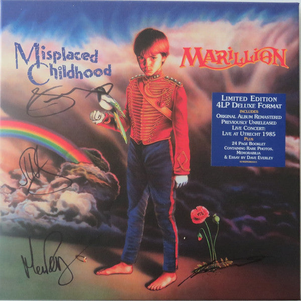 Marillion : Misplaced Childhood (LP, Album, RE, RM + 3xLP + Box, Dlx, Ltd)