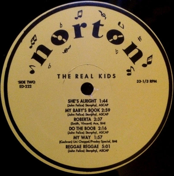 The Real Kids : The Real Kids (LP, Album, RE)