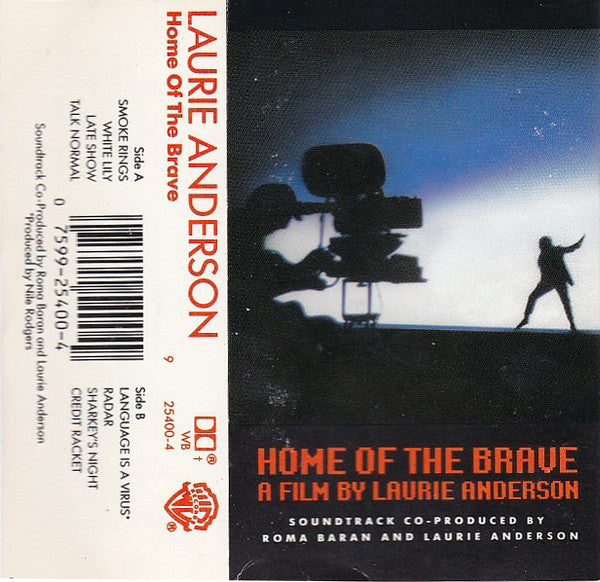 Laurie Anderson : Home Of The Brave (Cass, Album, SR,)