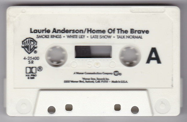 Laurie Anderson : Home Of The Brave (Cass, Album, SR,)