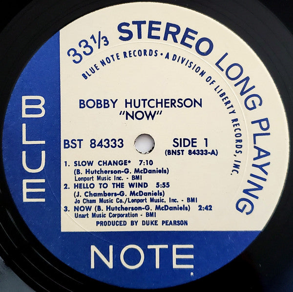 Bobby Hutcherson Featuring Harold Land : Now! (LP, Album)