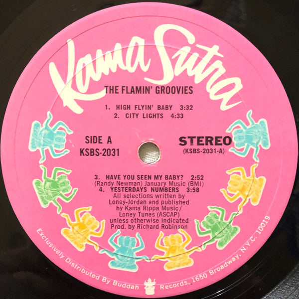 The Flamin' Groovies : Teenage Head (LP, Album, Mon)