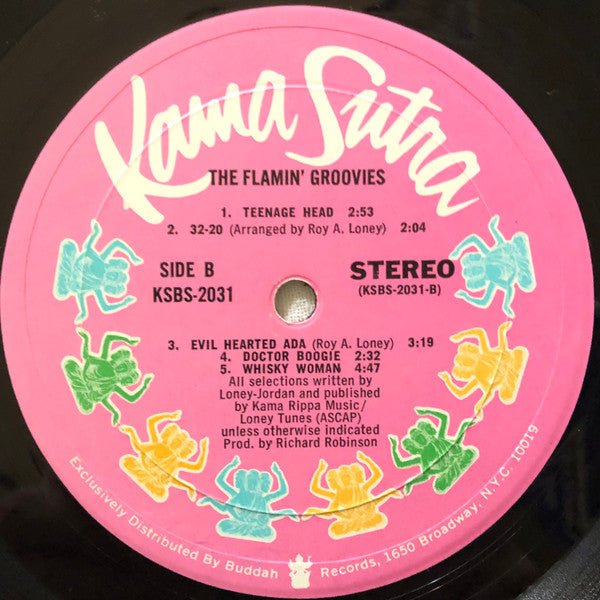 The Flamin' Groovies : Teenage Head (LP, Album, Mon)