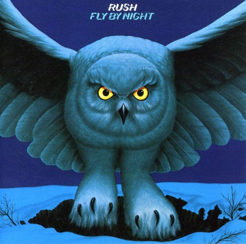 the album cover for Rush - Fly By Night (remastered)