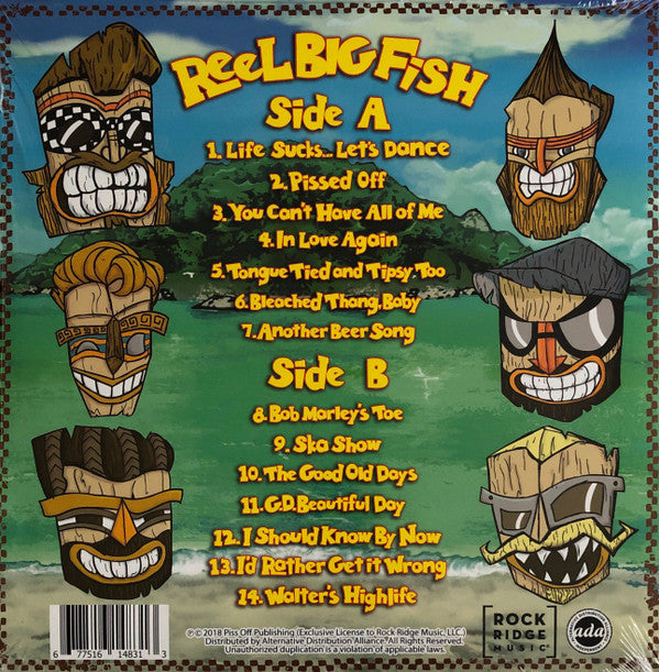 Reel Big Fish : Life Sucks... Let's Dance! (LP, Album)