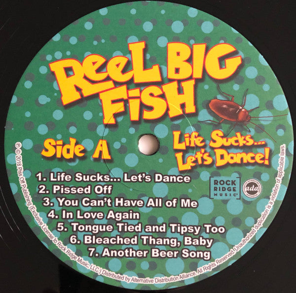 Reel Big Fish : Life Sucks... Let's Dance! (LP, Album)
