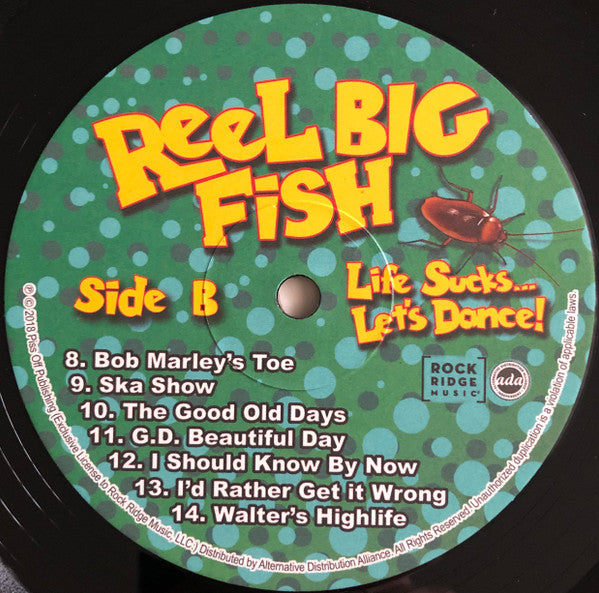 Reel Big Fish : Life Sucks... Let's Dance! (LP, Album)