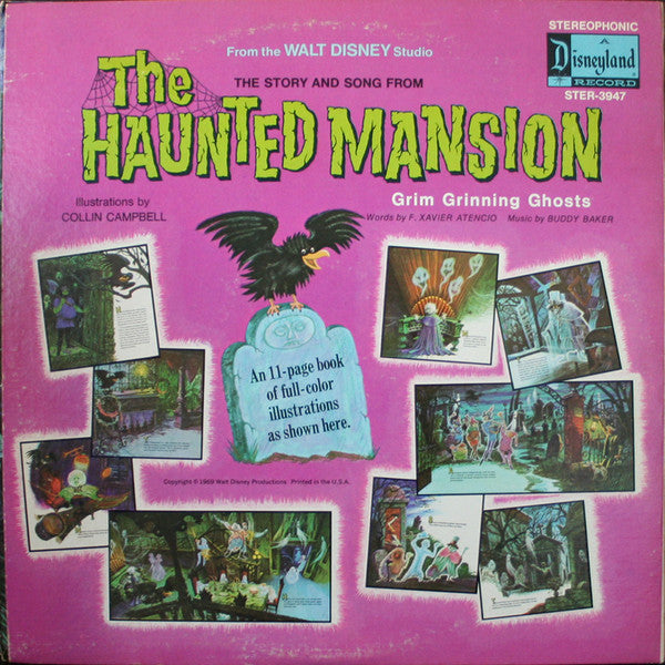 Various : The Story And Song From The Haunted Mansion (LP, Album)