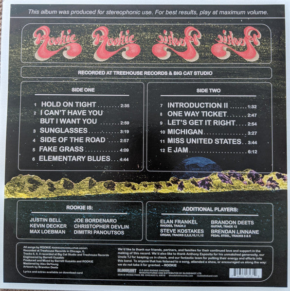 ROOKIE (17) : Rookie (LP, Album, Gol)