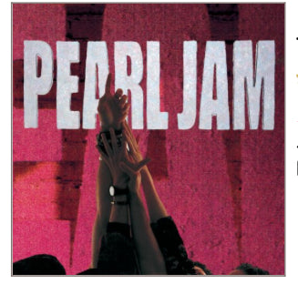 Pearl Jam ten CD